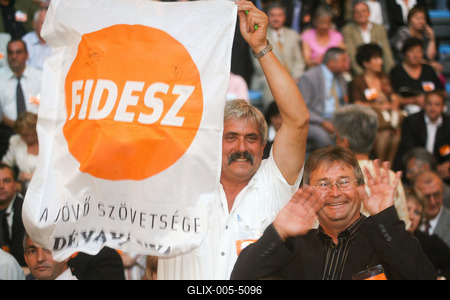 Fidesz kongresszus-stock-foto