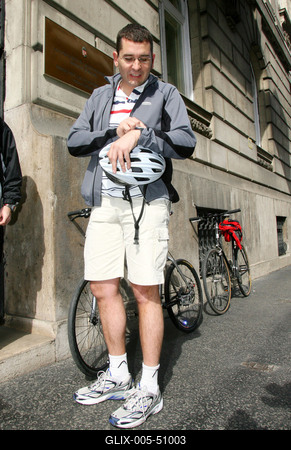 Program a kerékpáros Magyarországért-stock-foto