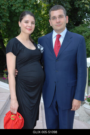 Kóka János és felesége-stock-foto