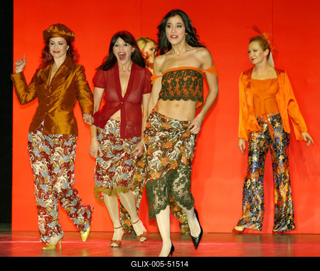 Színészek a kifutón-stock-foto