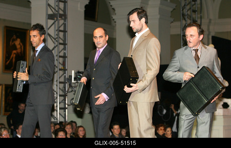 Színészek a kifutón-stock-foto