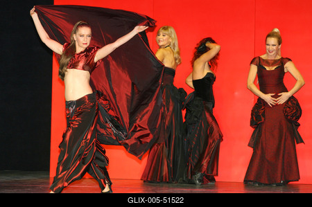 Színészek a kifutón-stock-foto