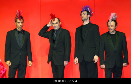 Színészek a kifutón-stock-foto