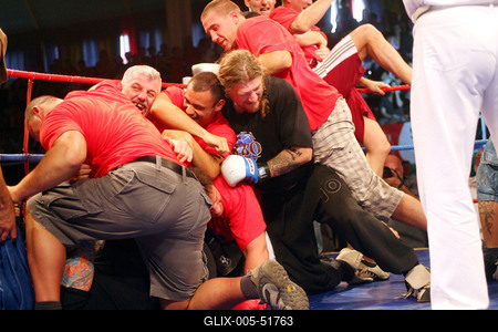 Sztárbox gála - senki sem úszta meg pofon nélkül!-stock-foto