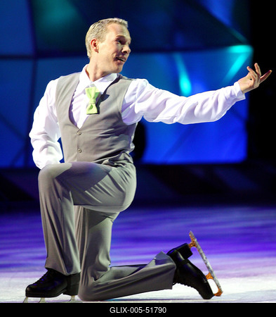 Sztárok a jégen-stock-foto