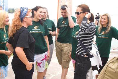 Sárkányhajó verseny-stock-foto