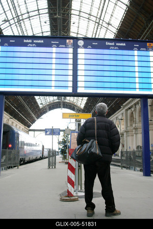 Vasutassztrájk-stock-foto