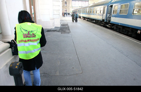 Vasutassztrájk-stock-foto