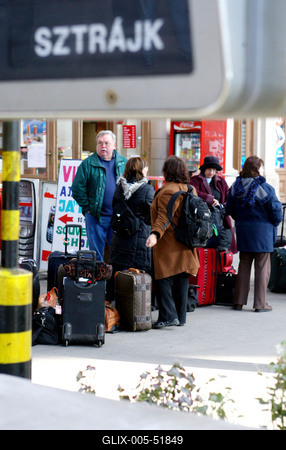 Vasutassztrájk-stock-foto