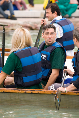 Sárkányhajó verseny-stock-foto