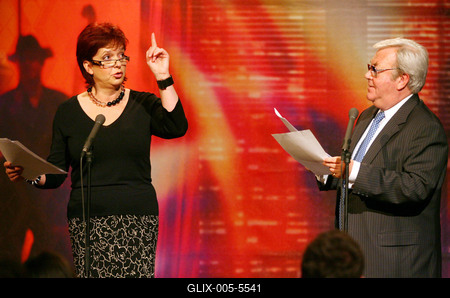 Telekabaré a Poén csatornán-stock-foto