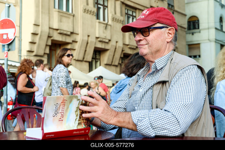 Pozsonyi Piknik. A k?pen Spir? Gy?rgy.2025.09.06.Fot?:V?r?s Szil?rd-stock-foto