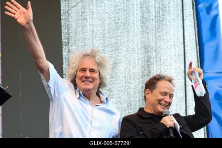 Pozsonyi Piknik. A k?pen D?s L?szl? ?s Geszti P?ter.2025.09.06.Fot?:V?r?s Szil?rd-stock-foto