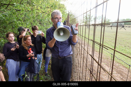 T?ntet?s Hatvanpuszt?n. A k?pen Hadh?zy ?kos.2025.09.27.Fot?:V?r?s Szil?rd-stock-foto