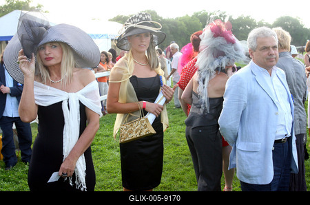 85. galopp Magyar Derby-stock-foto