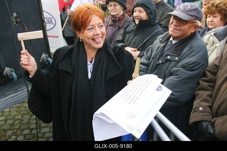 Tüntetés az egészségbiztosítási rendszer átalakítása ellen-stock-foto