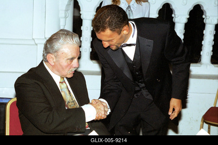 Papp László és Kovács Koko István-stock-foto