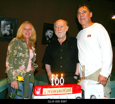 A pulóvergyűjtő századik előadása-stock-foto