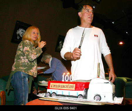 A pulóvergyűjtő századik előadása-stock-foto