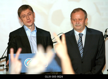 Országyűlési választások első fordulója-stock-foto