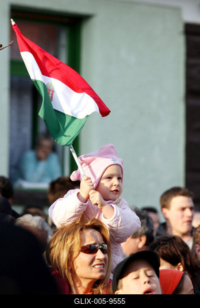 Fidesz gyűlés Budaörsön-stock-foto