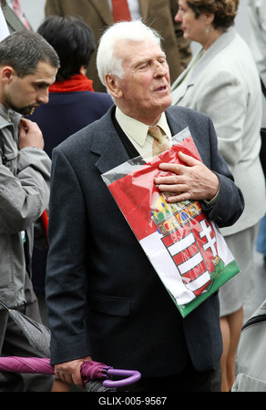 Fidesz nagygyűlés-stock-foto