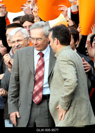 Fidesz nagygyűlés-stock-foto