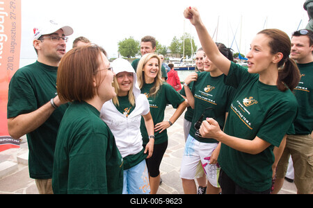 Sárkányhajó verseny-stock-foto