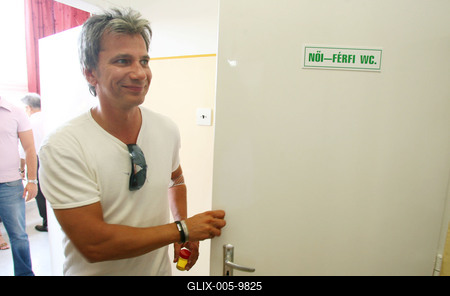 Orvosi vizsgálaton Boros, Bochkor, Szekeres-stock-foto