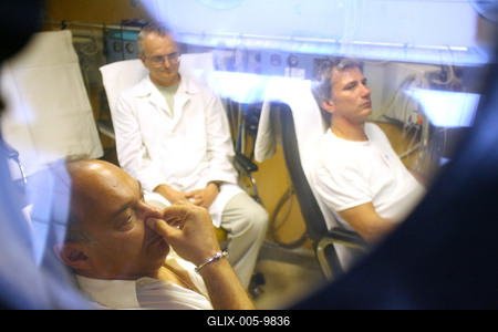 Orvosi vizsgálaton Boros, Bochkor, Szekeres-stock-foto