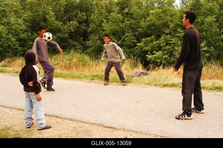 Cigányok-stock-foto