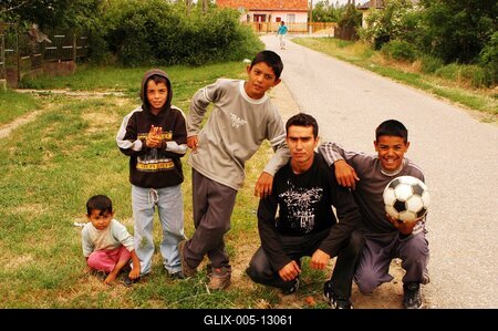 Cigányok-stock-foto