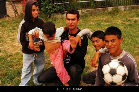 Cigányok-stock-foto