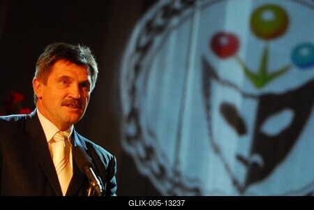 Tíz éves a Budaörsi Játékszín-stock-foto