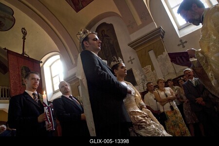 Szerb esküvő-stock-foto