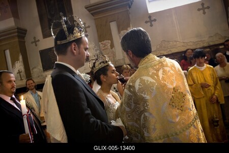 Szerb esküvő-stock-foto