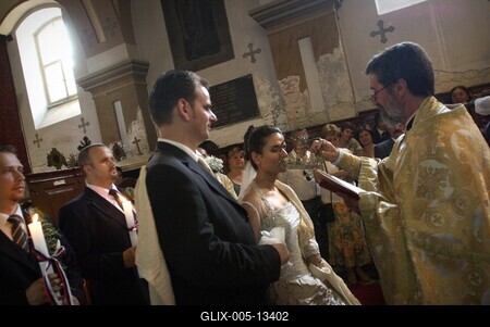 Szerb esküvő-stock-foto