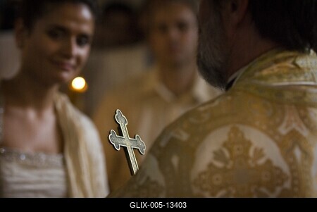 Szerb esküvő-stock-foto