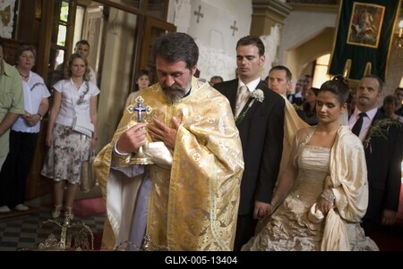 Szerb esküvő-stock-foto