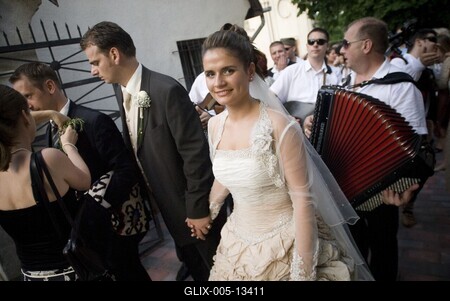 Szerb esküvő-stock-foto