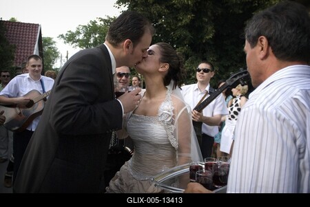 Szerb esküvő-stock-foto