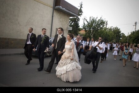 Szerb esküvő-stock-foto