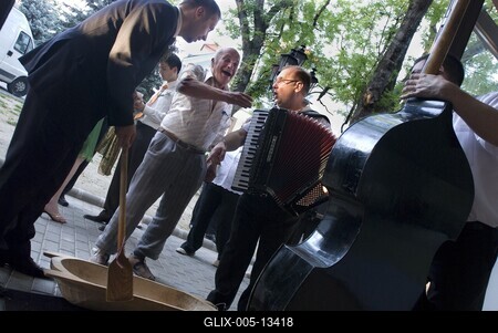 Szerb esküvő-stock-foto