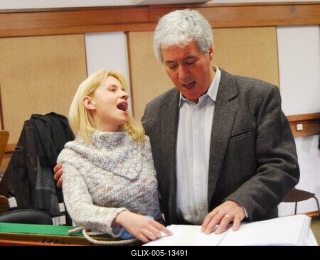 Papp Gabriella és Kovács István-stock-foto