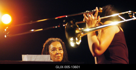 Rhoda Scott koncertje az A38 hajón-stock-foto