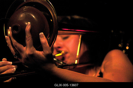 Rhoda Scott koncertje az A38 hajón-stock-foto