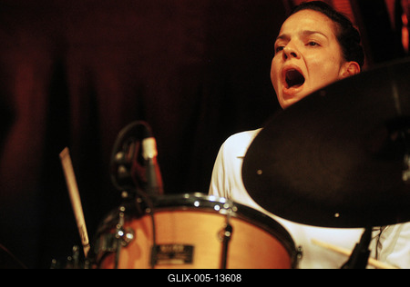 Rhoda Scott koncertje az A38 hajón-stock-foto