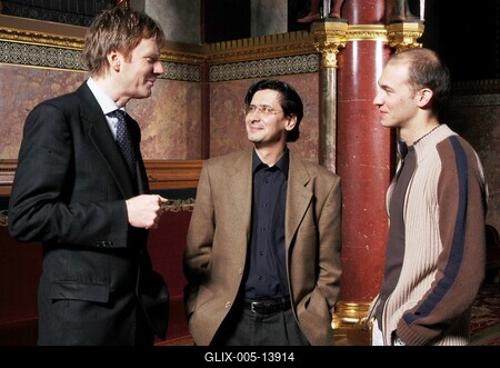 Fodor Gábor, Gulyás József és Gusztos Péter-stock-foto