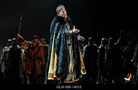 István, a Király az Arénában-stock-foto