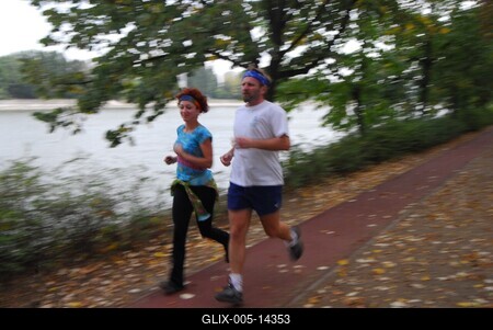 Kriston Andrea és férje-stock-foto